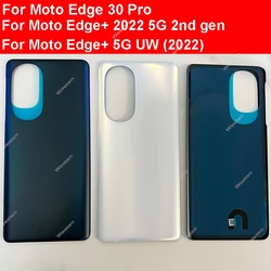 Back Battery Door Housing Cover For Motorola MOTO Edge Plus Edge+ 2022 XT2201-3 5G Rear Cover Back Battery Case Replacement Part