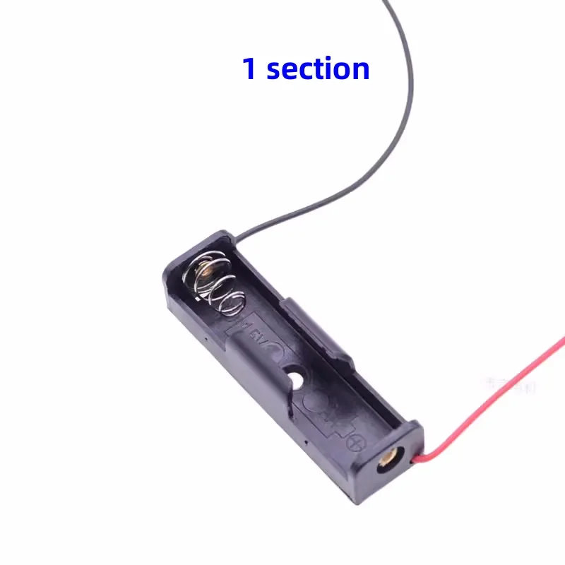 AA/AAA Battery Box 1Section/2/3/4Section Serial Battery Box With Cable 3V6V Diy Mobile Power Box 2.0/2.54 Plug