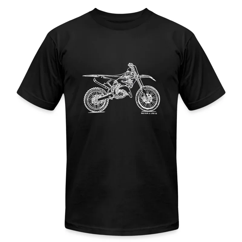 2024 Men Yamahas YZ125 2017 Motorbike Fan T-shirt Casual T Shirt Graphic Summer Short Sleeves 100% Cotton S-3XL