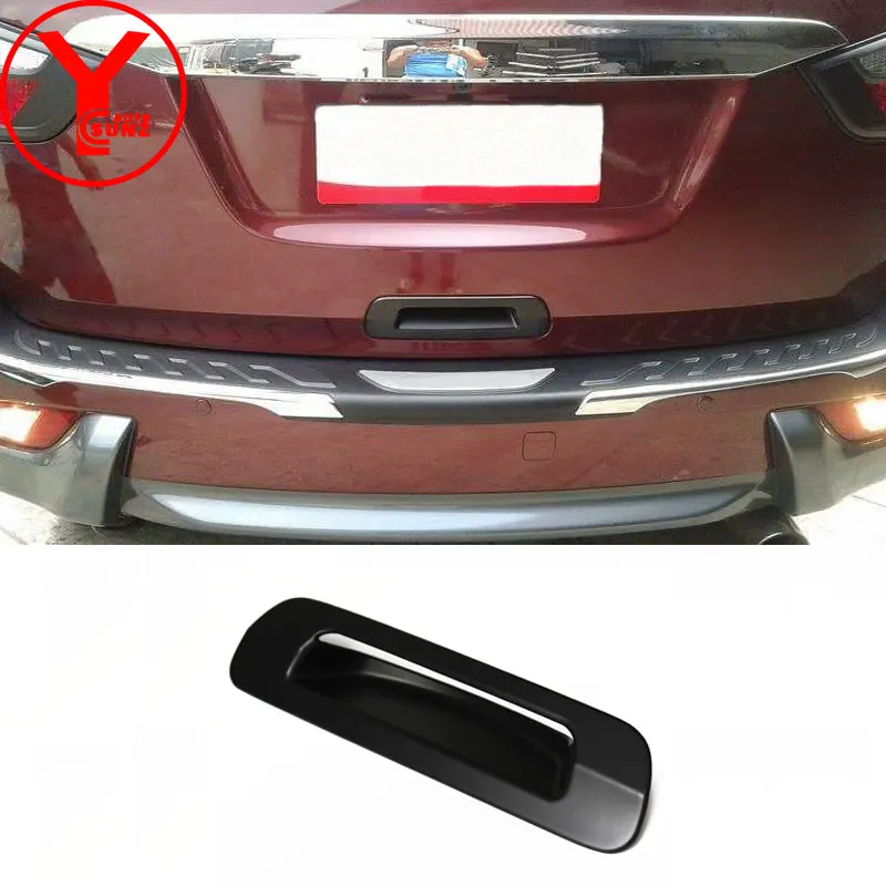 

2013-2019 tail gate cover For ISUZU MU-X mux 2014 2015 2016 2017 2018 ABS Black car parts for isuzu mux accessories truck YCSUNZ