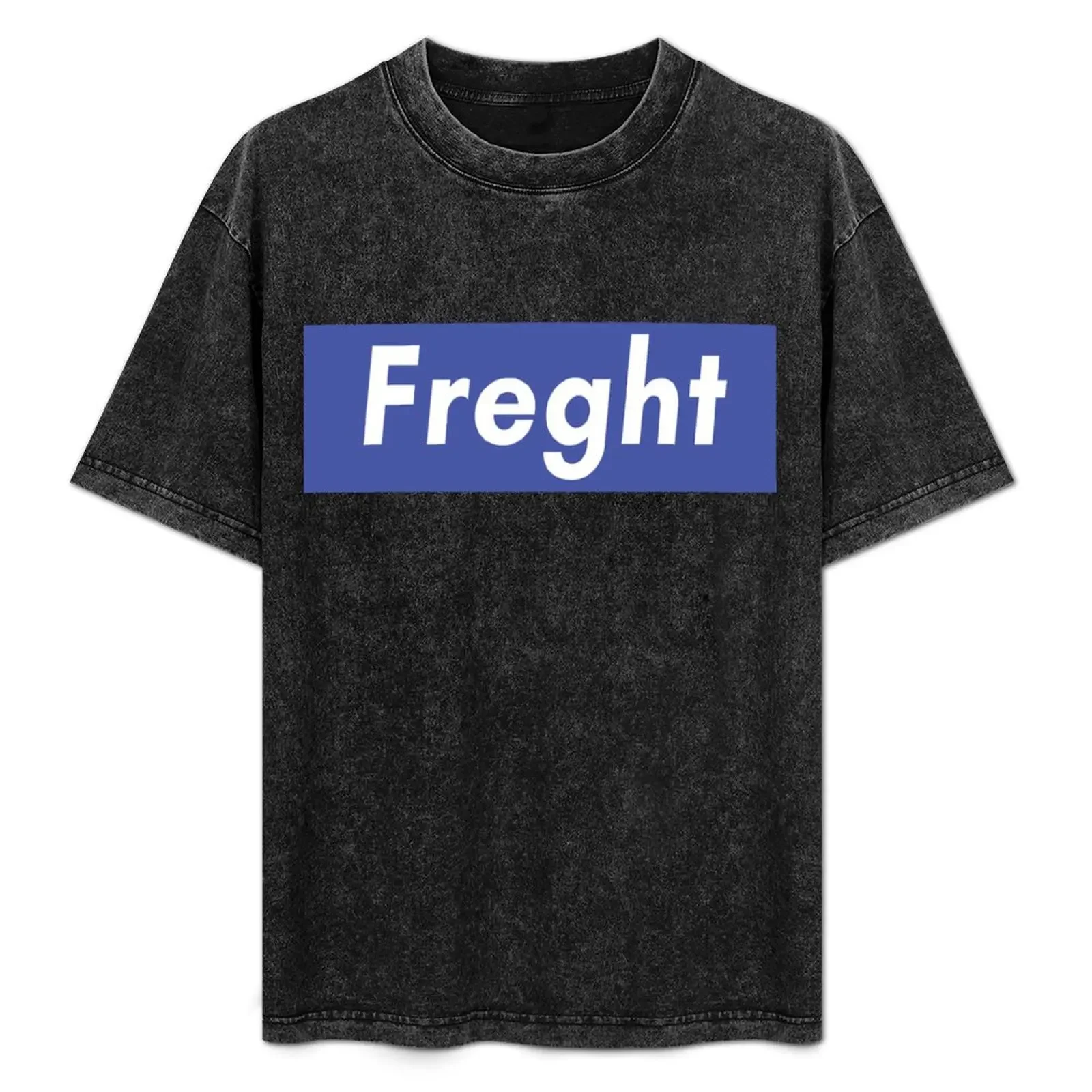

Freght T-Shirt Simple Line Art Print Tee