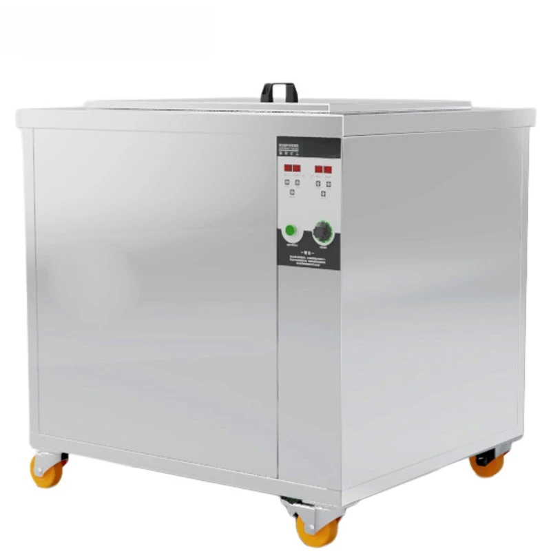 High power ultrasonic cleaning machine industrial voltage size optional fuel filter degreasing marine industrial single tank