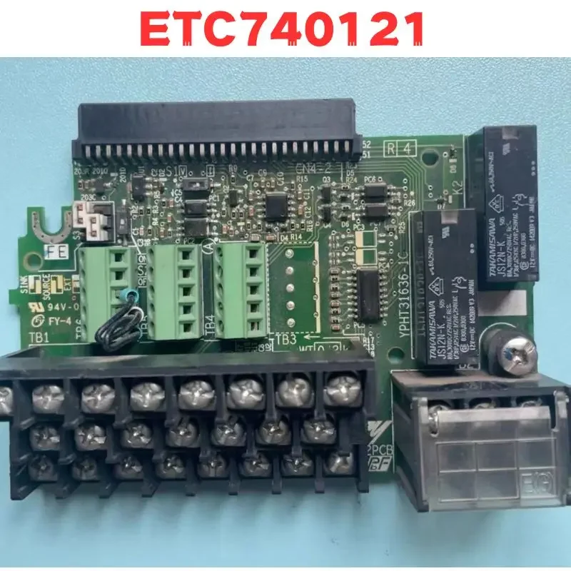 

Second-hand ETC740121 Terminal Board Tested OK