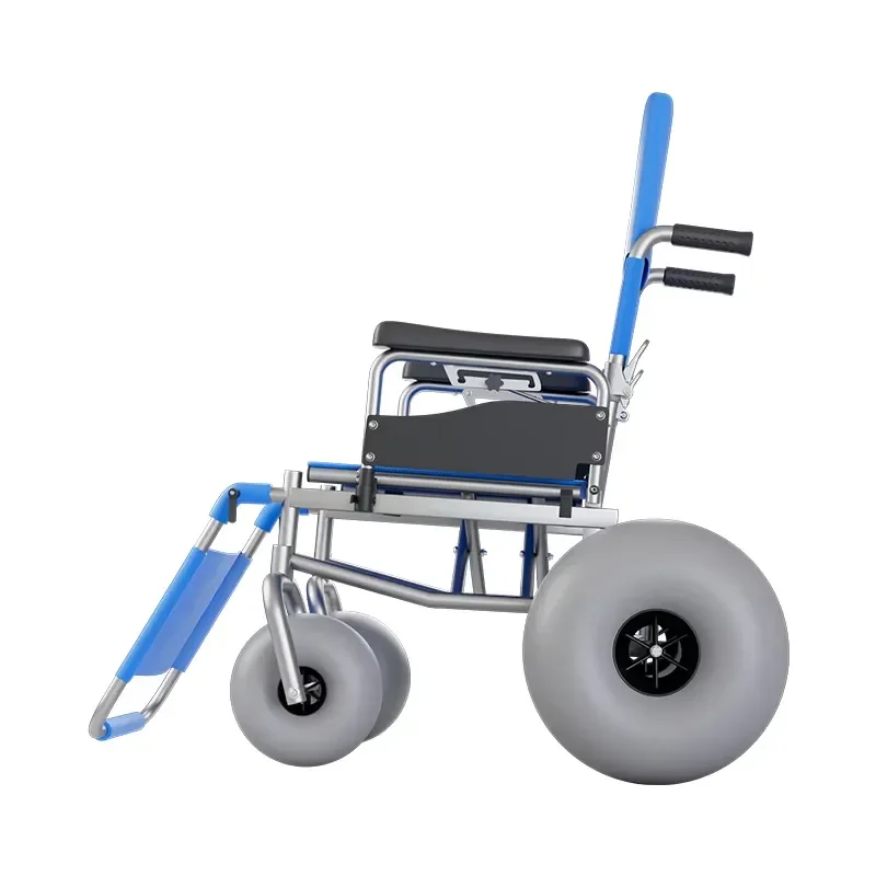 Inflatable Beach Wheelchair Float for Adults Summer Pool Party Lounger Air Mattress Water Toy Relaxing Chair Outdoor Leisure
