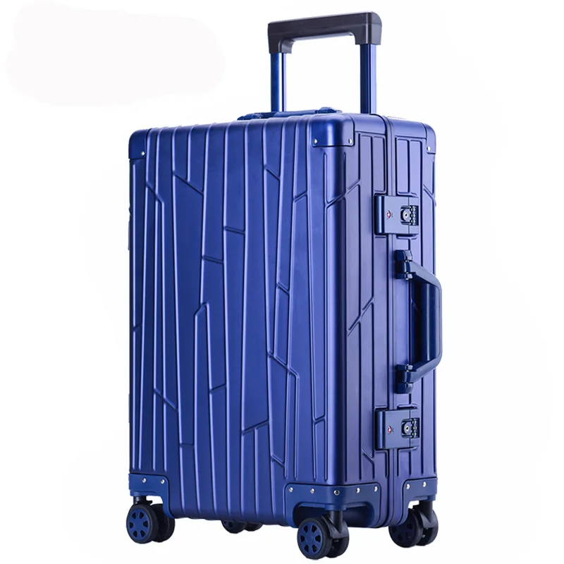 Magnésio Alloy Trolley Case, mala de bagagem, check-in mala, 20, 24, saco de embarque