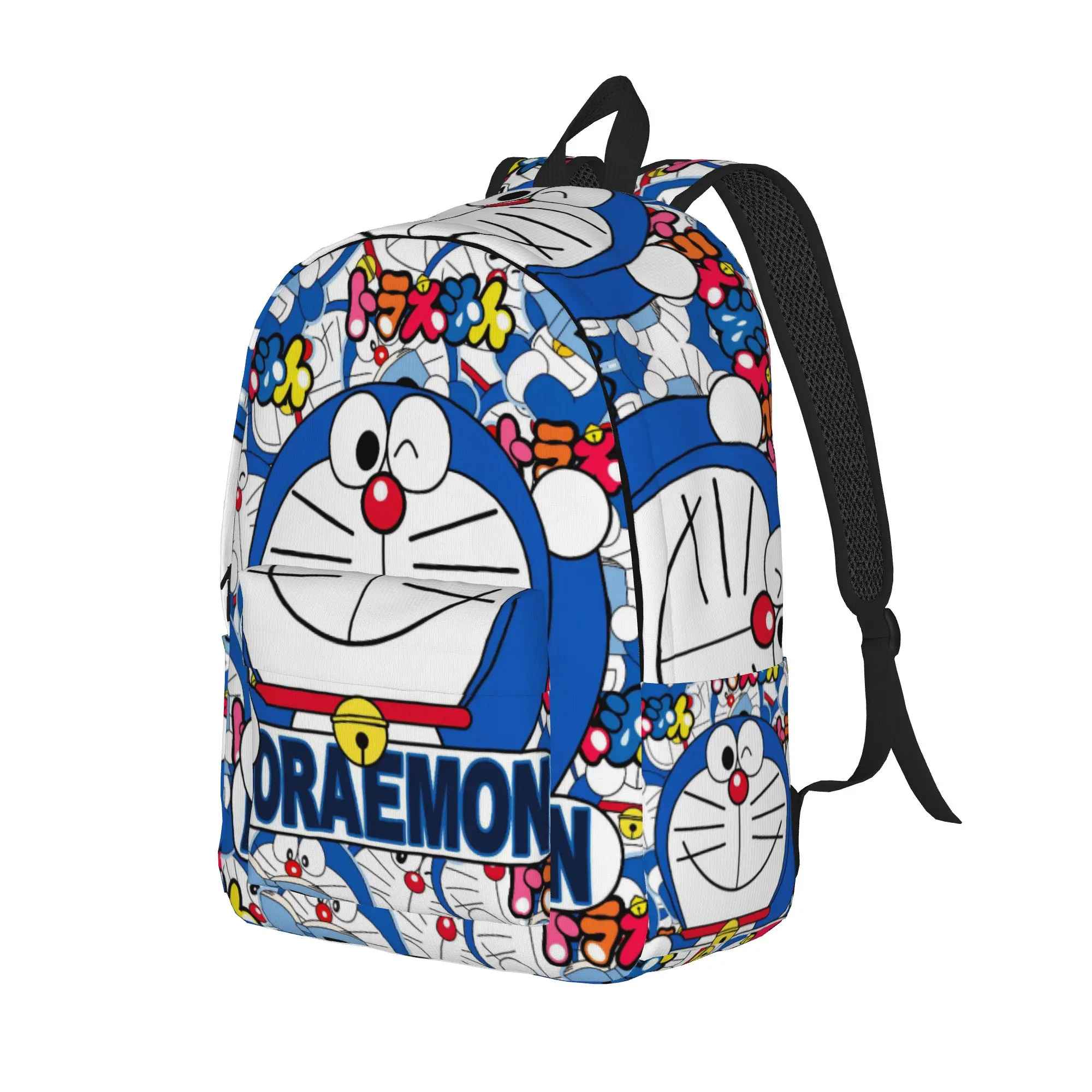 doraemons blue cats cat Teenage Backpack Durable Student Business  Daypack for Men Women Laptop Shoulder Bag