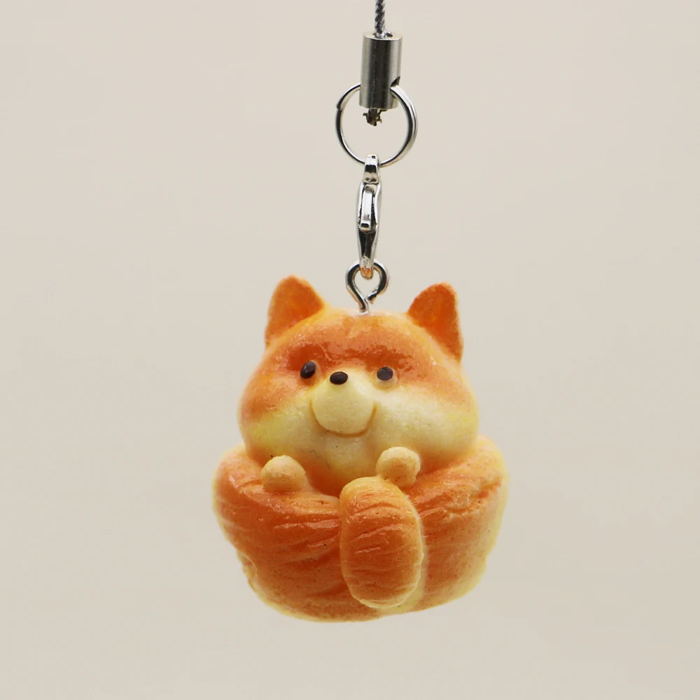 

Смола 3D собака телефон подвески кулон милый кавайный аниме брелок чехлы для iP 11 Airpods школьный рюкзак Ins Корея новый горячий Ins корейский подарок