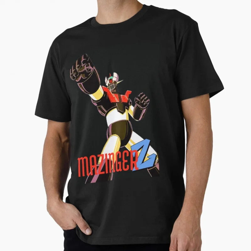 

Powerful Mazinger Z the Warrior Machine UFO Robot Classic Mecha Anime Gift t shirt Y2K clothes All size Tops S-6XL Cartoon Tee
