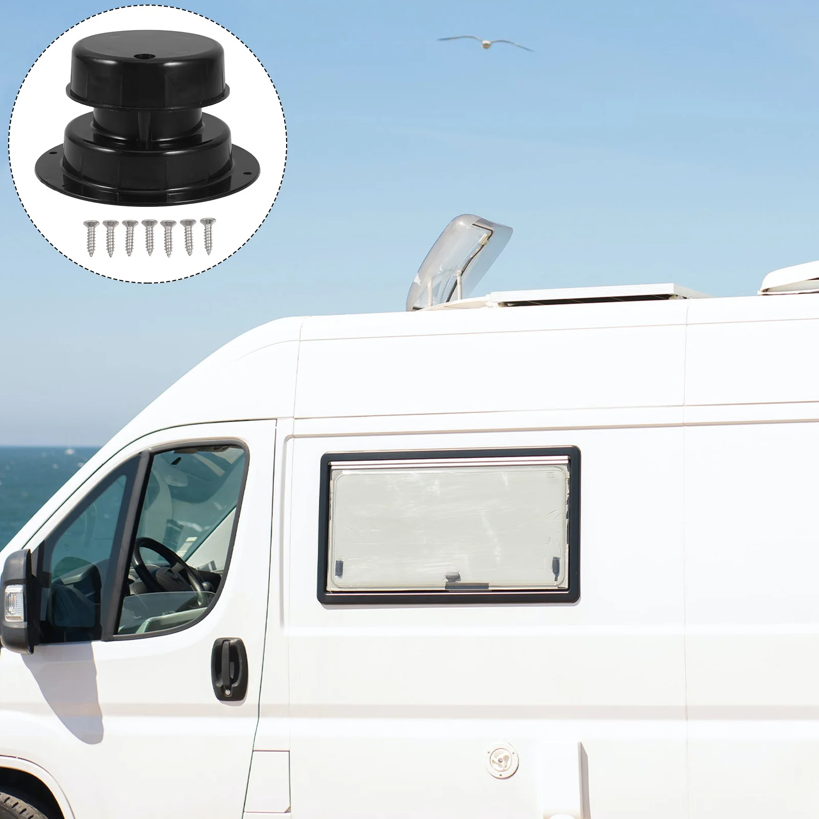 

Rv Roof Vent Cap Plastic Sewer Vent Cover For Camper Trailer Yacht Durable Plumbing Ventilation Replacement Parts