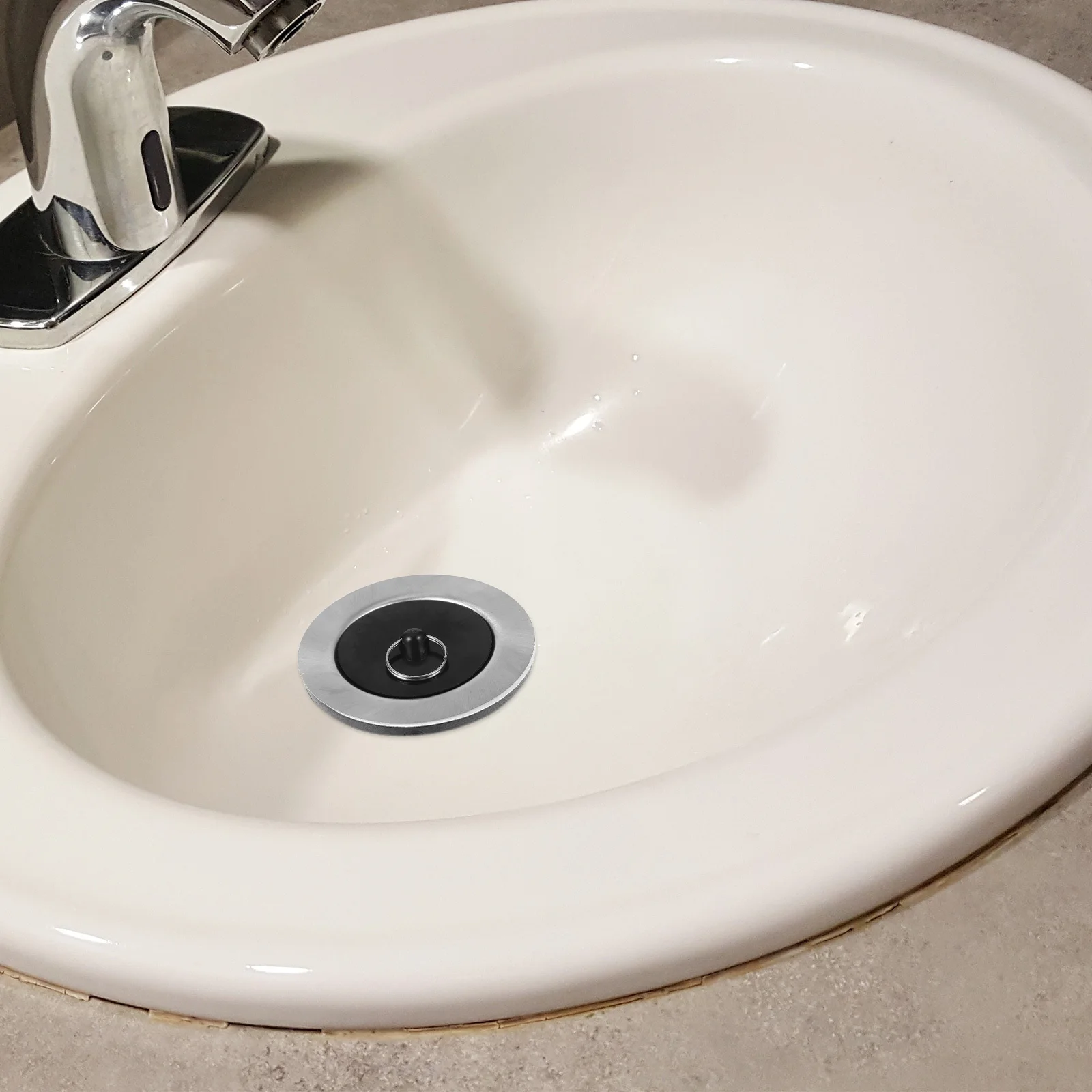 

Sink Drain Kit With Strainer Stopper Universal For Kitchen Bathroom Utility Sinks Advanced Drainage Clog Prevention Sealed