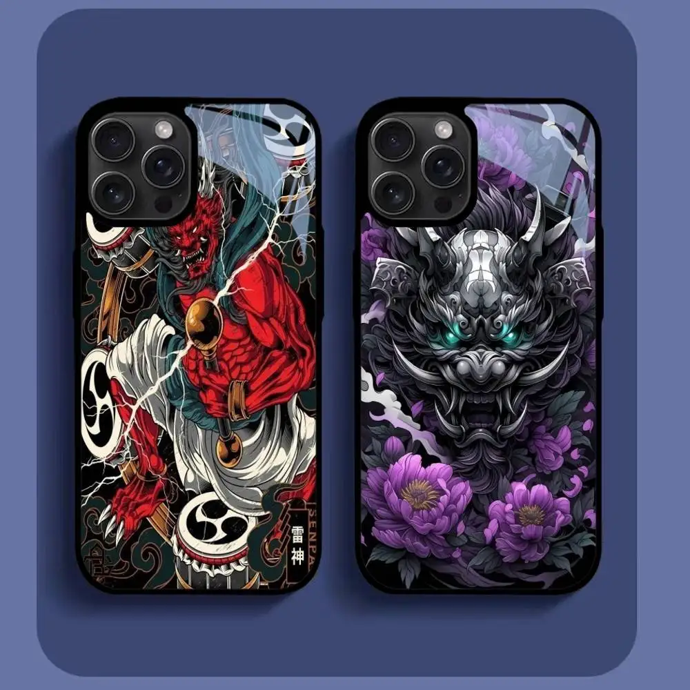 

Ghost Mask Phone Case For IPhone16 15 14 13 12 11 Pro Xs Max Mini XR X 7 8 Plus Luxury Mirror Hard Funda