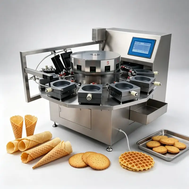 Commercial Egg Roll Machine Automatic Egg Roll Maker Fast Heating Crispy Egg Roll Production Equipment