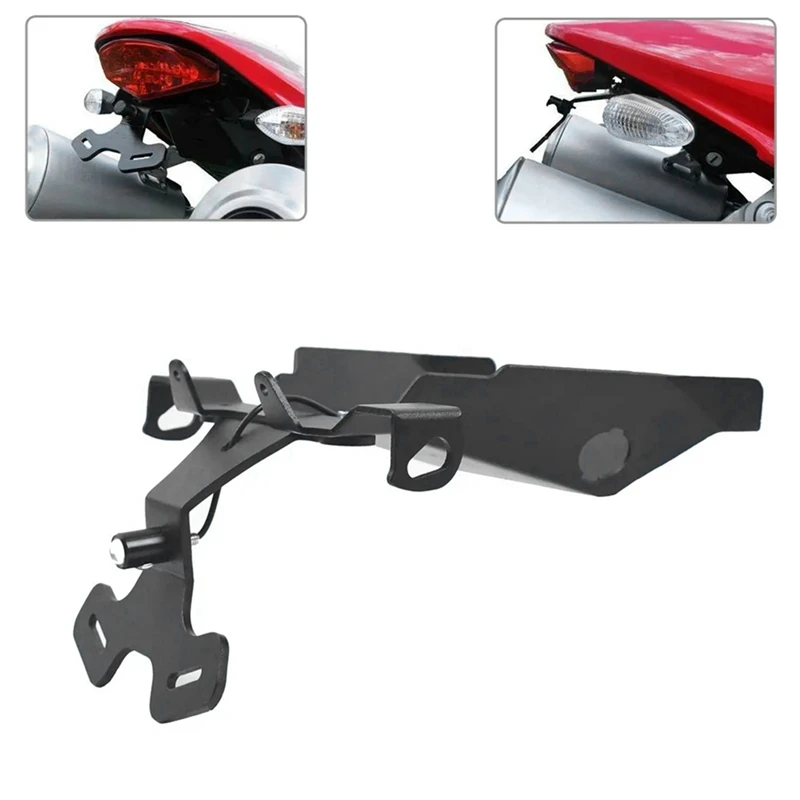 

Tail Tidy Modified Shorttail Rear License Plate Holder For Ducati Monster 659 696 795 796 1100/1100S/1100EVO Accessories