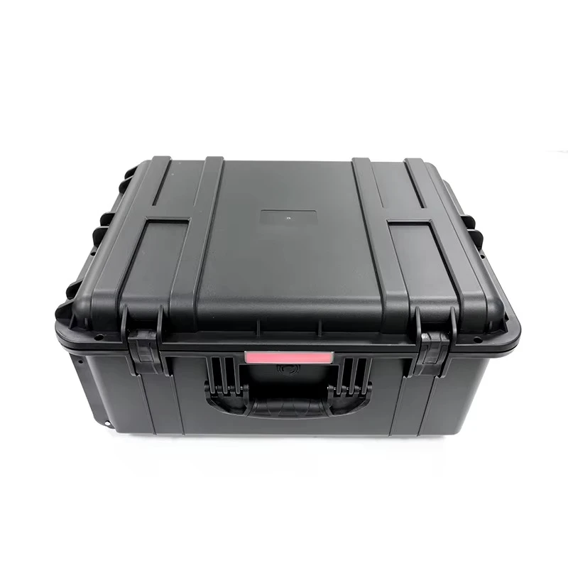 EFT Original Portable Plastic Aircraft Trolley Case Black Rolling Suitcase for X950 Drone Frame Drone Carrying Case