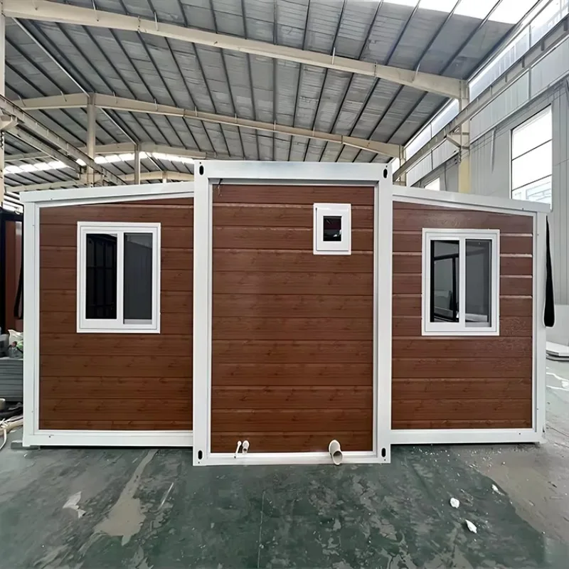 2 or 3 Bedroom Expandable Steel Container Home with Kitchen Bathroom Living Room-Modern Design Ready to Live