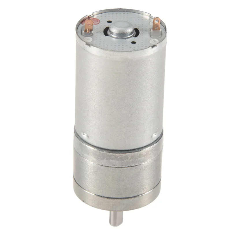 25GA-370 DC 12V มินิกล่องเกียร์มอเตอร์ลดความเร็วเกียร์มอเตอร์สําหรับล็อคอิเล็กทรอนิกส์ (300RPM)