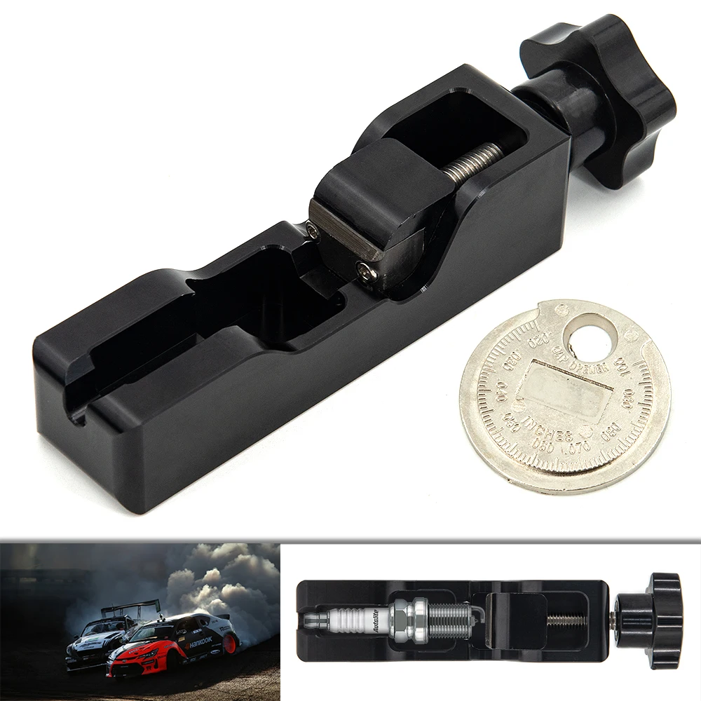 

XMSJ-Universal Spark Plug Gap Tool Electrode Compresses 10mm 12mm 14mm 16mm High Turbo Power Kit