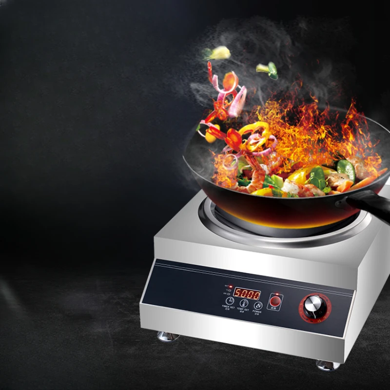 High-power commercial induction cooker 5000w  saute stove restaurant