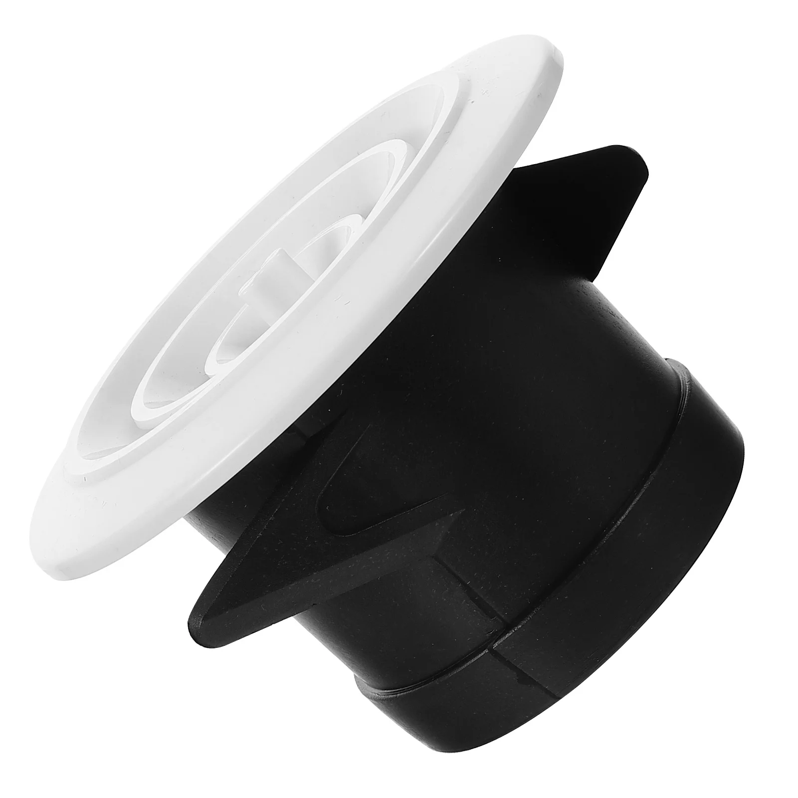 

Plastic Round Vent Cover for Air Conditioner Soffit Ventilation System Adjustable Flow Grille for Ceiling Wall Mounted Use in