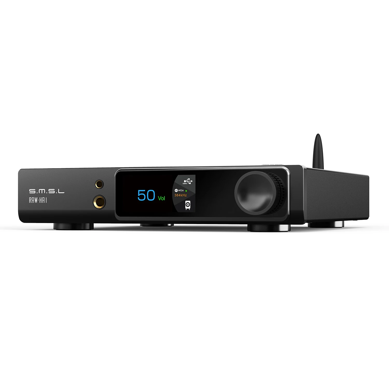 SMSL RAW-HA1 عالية DAC AMP مضخم الطاقة الرقمي رقاقة دعم MQA MQA-CD بلوتوث 5.1 LDAC XMOS XU-316 CS43131