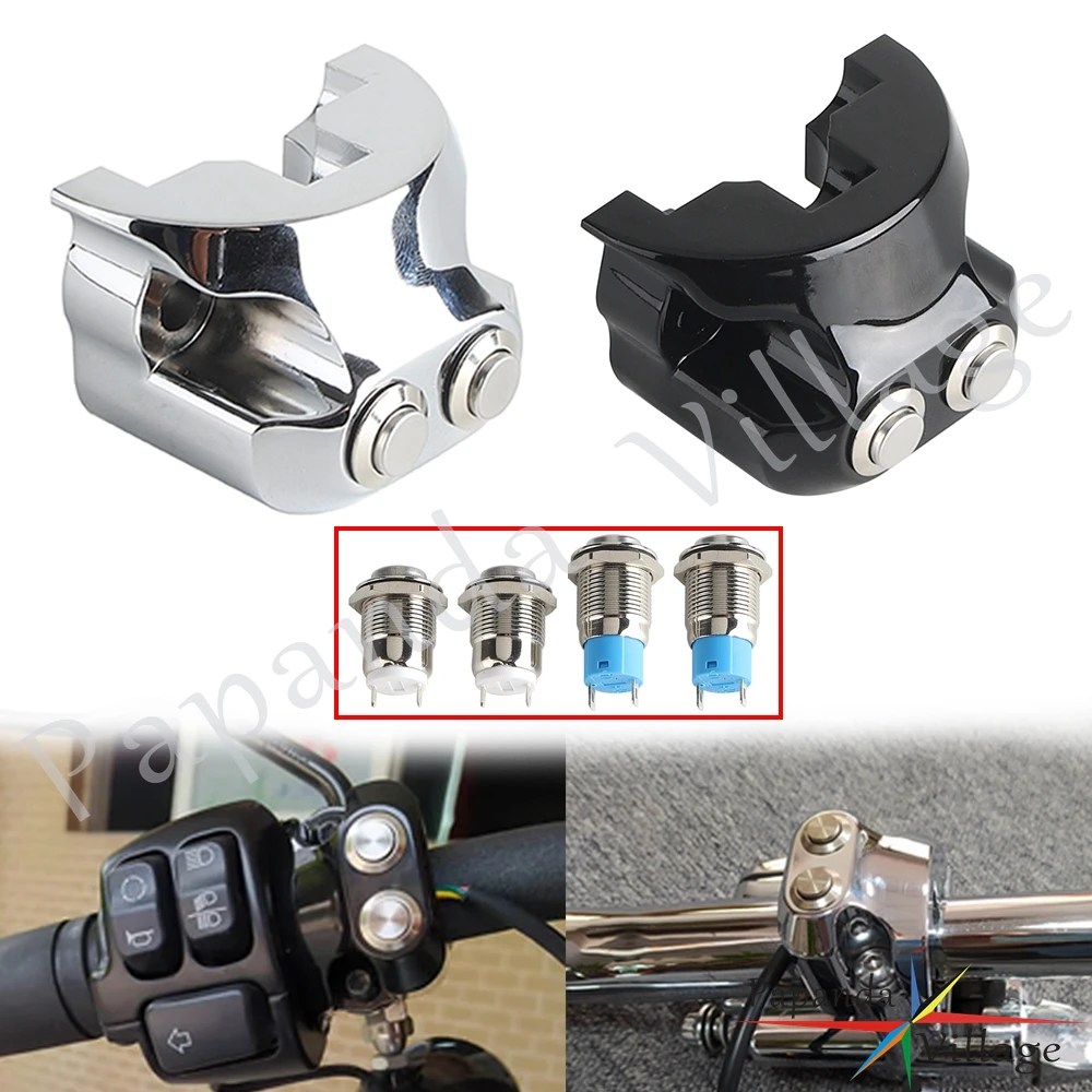 

Motorcycle Clutch Bracket Control Switch Button For Harley Touring Dyna V-Rod Sportster AERO AERO-A Air Ride Suspension Switches