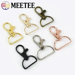 10/20Pcs 20mm/25mm Metal Lobster Clasp Clip Snap Hook Swivel Trigger Carabiner Bag Buckles Handbags Strap Webbing Hang Buckle