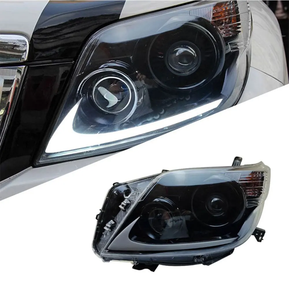 LED Car Headlights For Toyota LAND CRUISER  PRADO FJ150  2009 TO 2013 Head Lanp  Assy 81110-60E20  81150-60D80