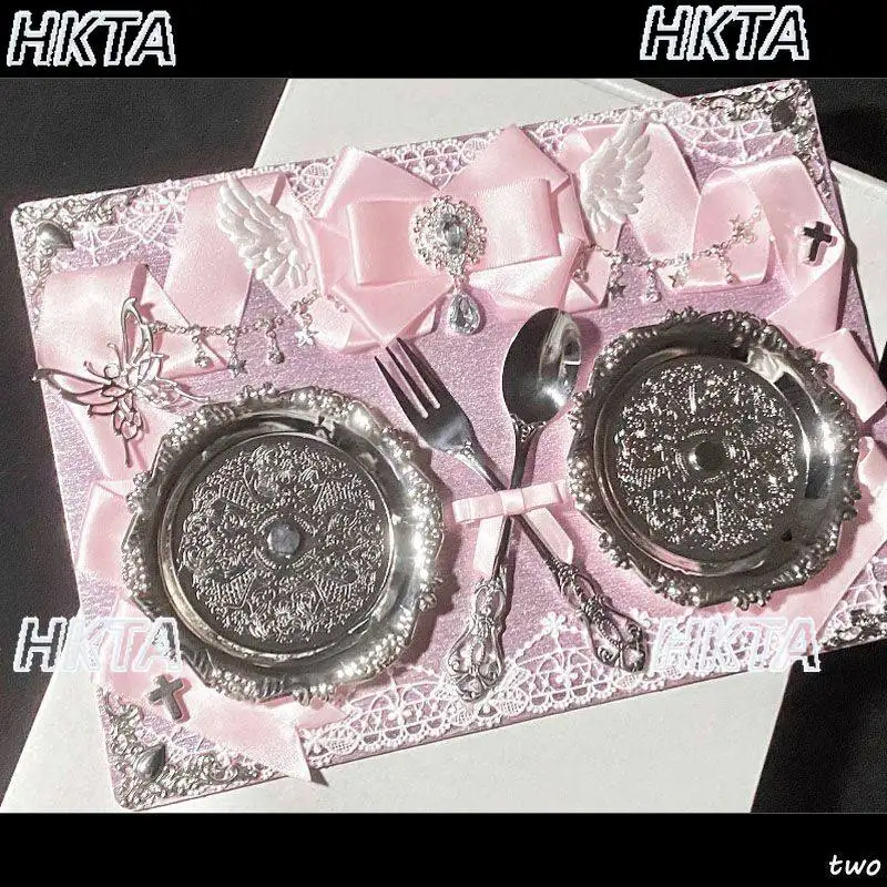 

Японская новинка 2026 года, милая лента с бантом, косплей, Лолита, сумка для боли, украшение, материал «сделай сам», завязанная доска, сумка для боли, аксессуары для женщин