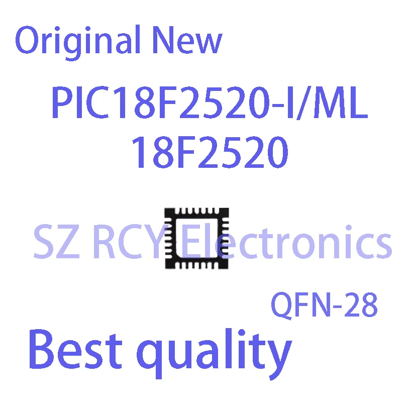 

(1-5 PCS)NEW PIC18F2520-I/ML PIC18F2520-I 18F2520 QFN-28 MCU IC Chip electronic