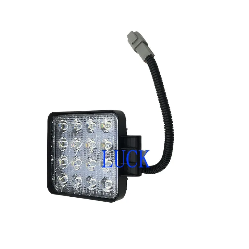 Excavator shovel arm light LED 12v24v scattered light high brightness lighting, excavator accessories