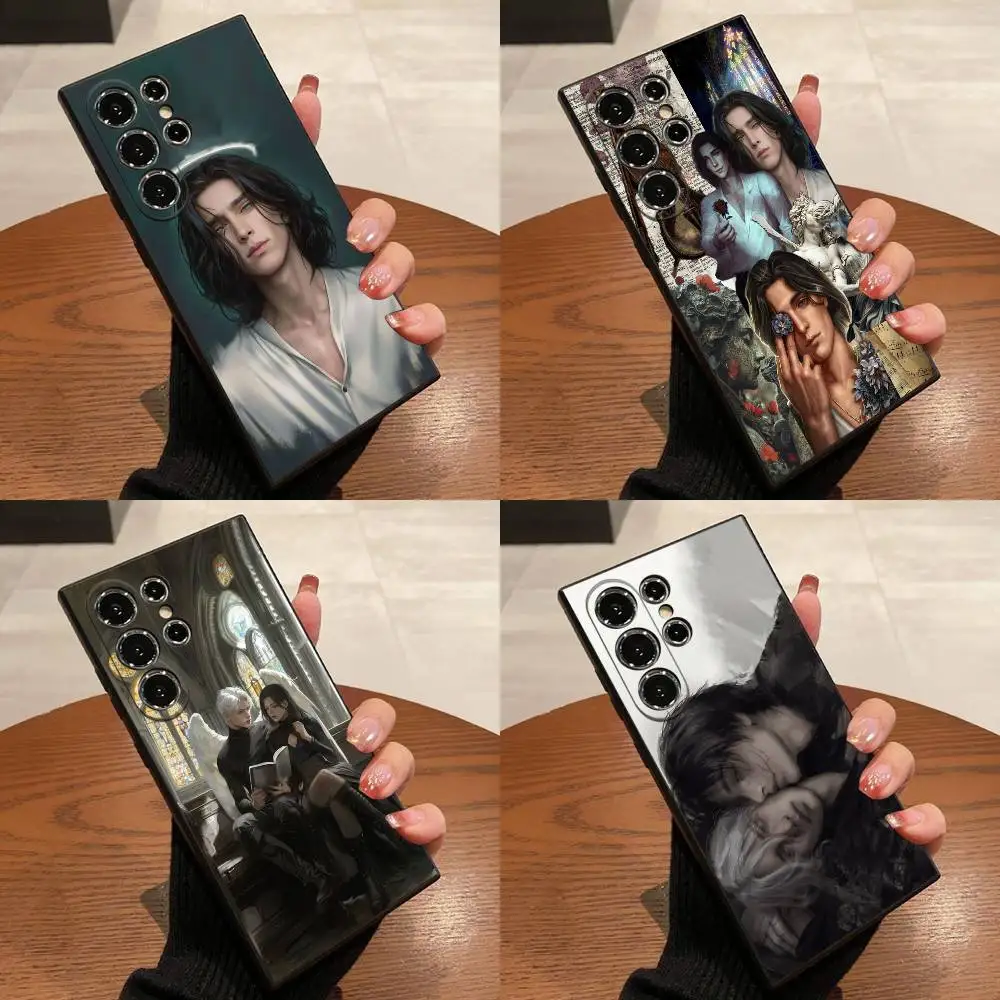 

Raphael R-Romance C-Club Cain Lane Phone Case For Samsung S25,S24,S21,S22,S23,S30,Ultra,S20,Plus,Fe,Lite,5G Black Cover