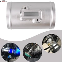 Nueva Base de aluminio para medidor de entrada de montaje de Sensor de flujo de aire de coche para VW Nissan Honda Civic Ford MAF adaptador de medidor de entrada de aire MAF006