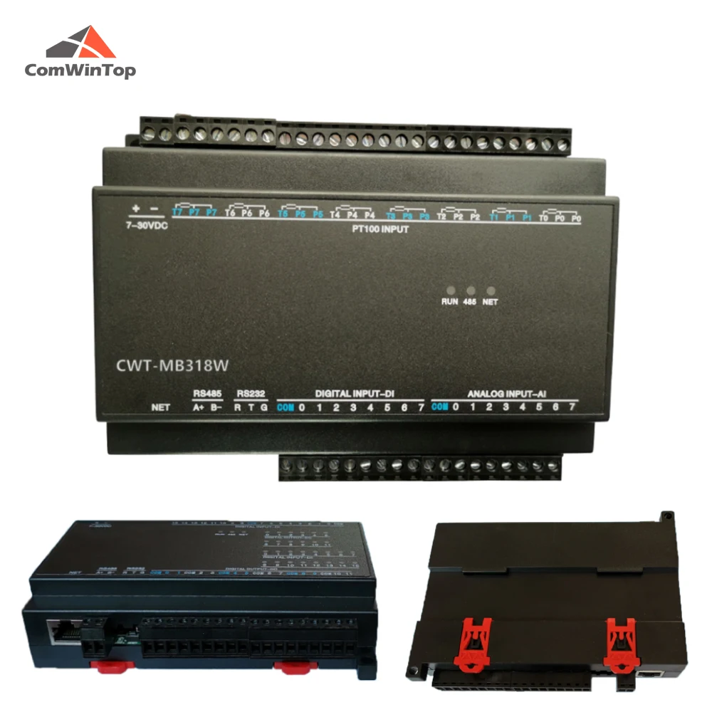 

CWT-MB318W 8PT+8AI+8DI RS485 RS232 Ethernet Modbus Rtu Tcp Модуль сбора данных Io