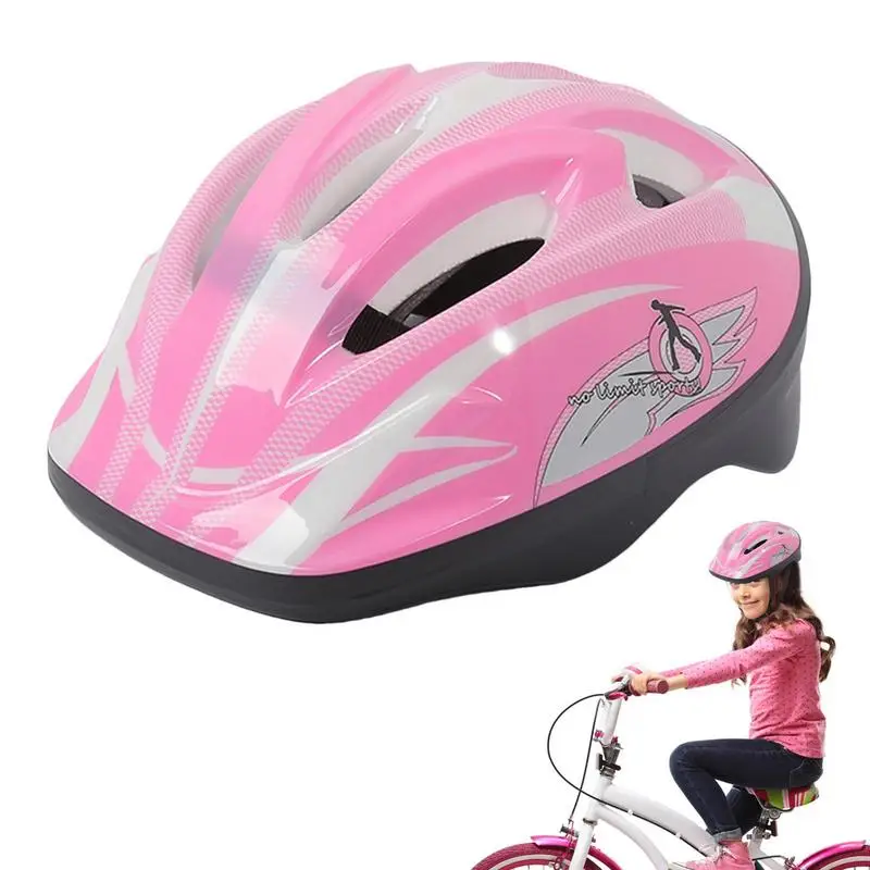 Adjustable Kids Bicycle Helmets Lightweight Breathable Safety Helmets For Bike Skate Scooter Incline Skating