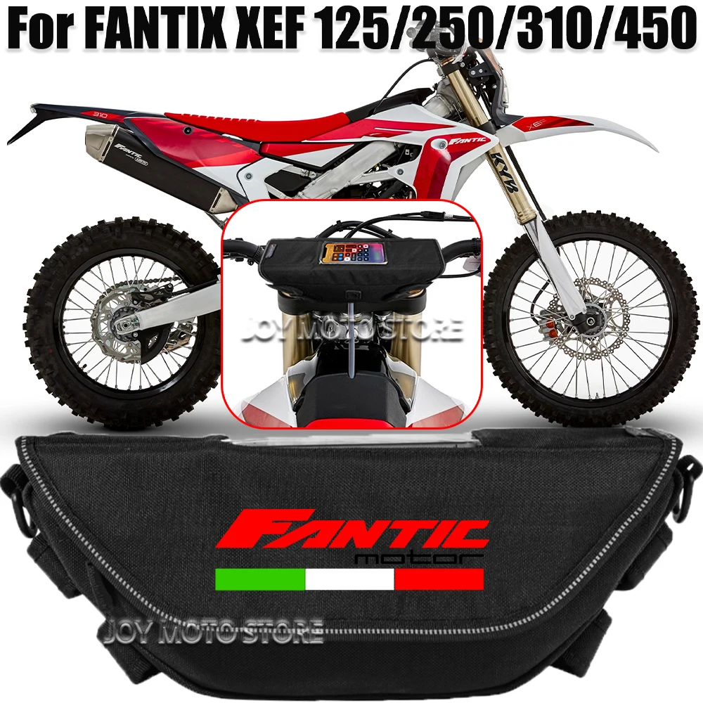 

For Fantic XEF 125 250 310 450 xef Motorcycle accessories tools bag Waterproof And Dustproof Convenient travel handlebar bag