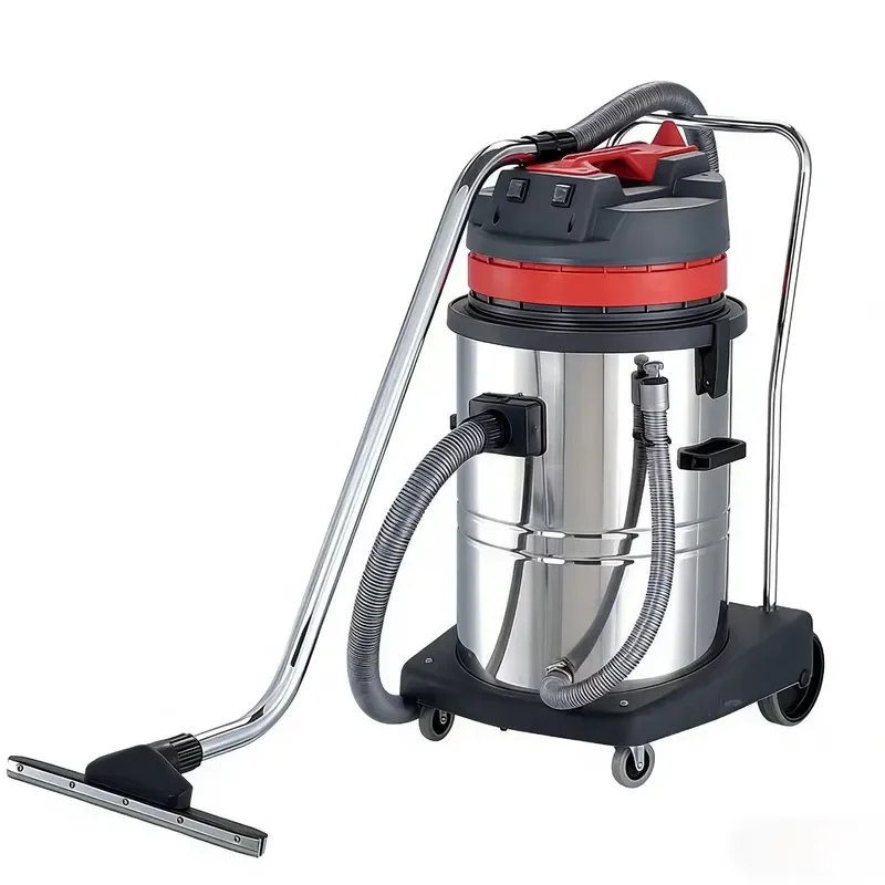 Electric 60L Strong Suction Power Plastic Dust and Water Extractor Dry and Wet Dual-purpose Vacuum Cleaner