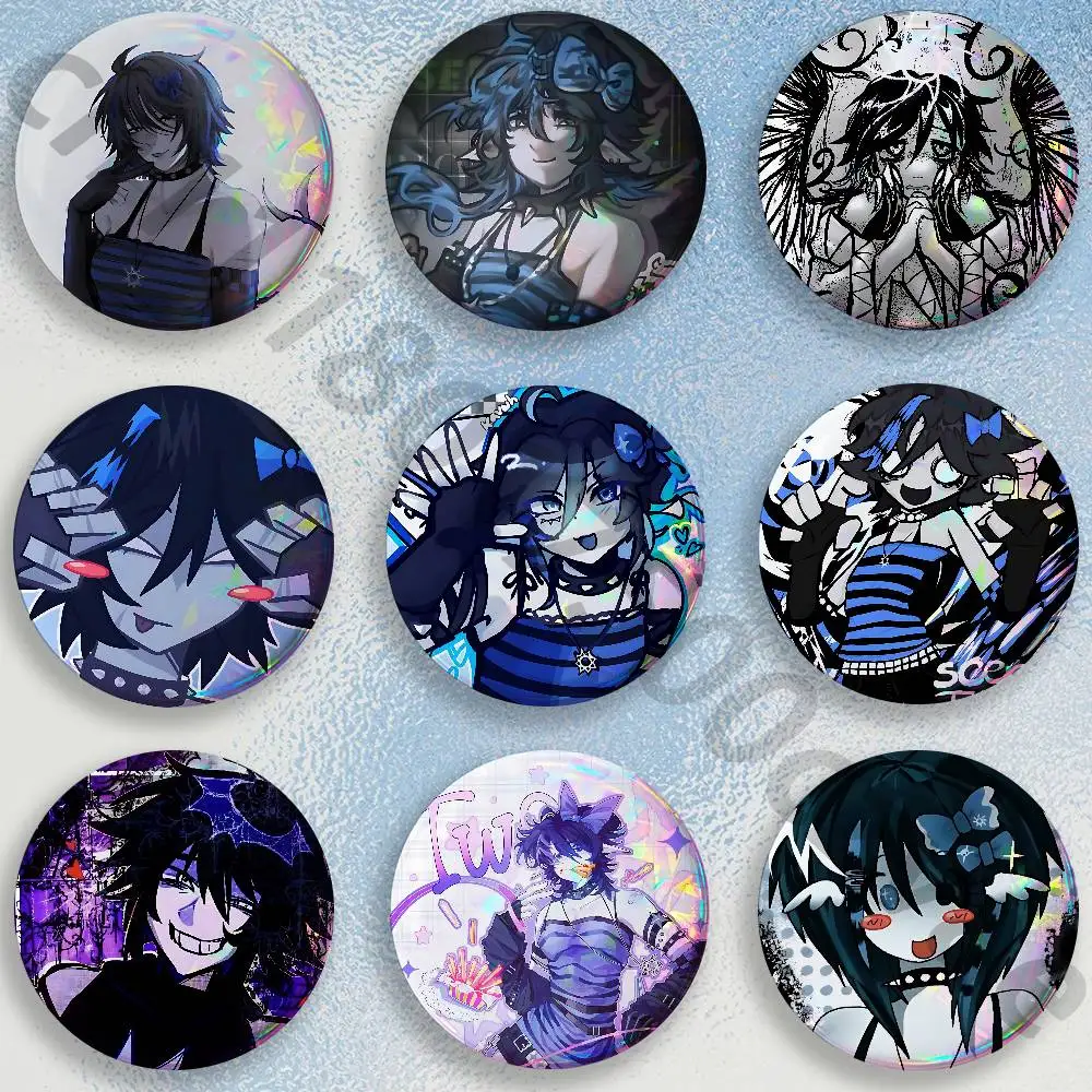 Scene Two Time 25mm 75mm 44mm 58mm 32m Coin Badges Personalized Handmade Round Brooches Pins Accessory