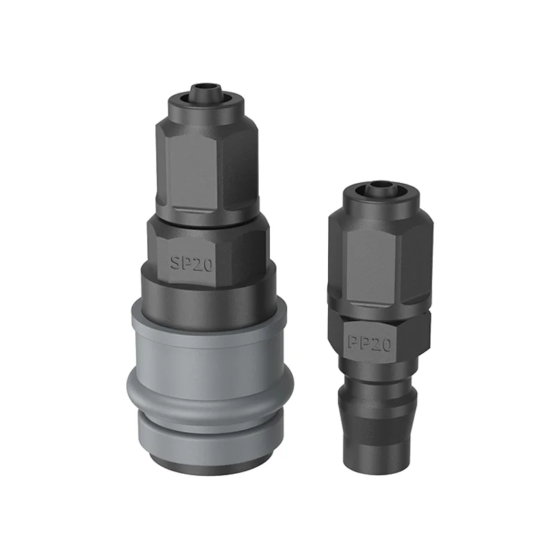 C-Type 8/10/12mm Self-locking Quick Connector Compressor Pneumatic Fittings Pneumatic Self-locking Quick Connector