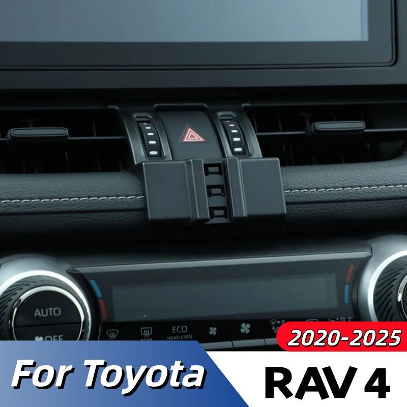 Suitable for Toyota 2020-2025 Toyota Rav4 Car Phone Holder Accessories, Stable and Quiet Gps Navigation Phone Holder, Toyota Rav4 Phone Placement Holder