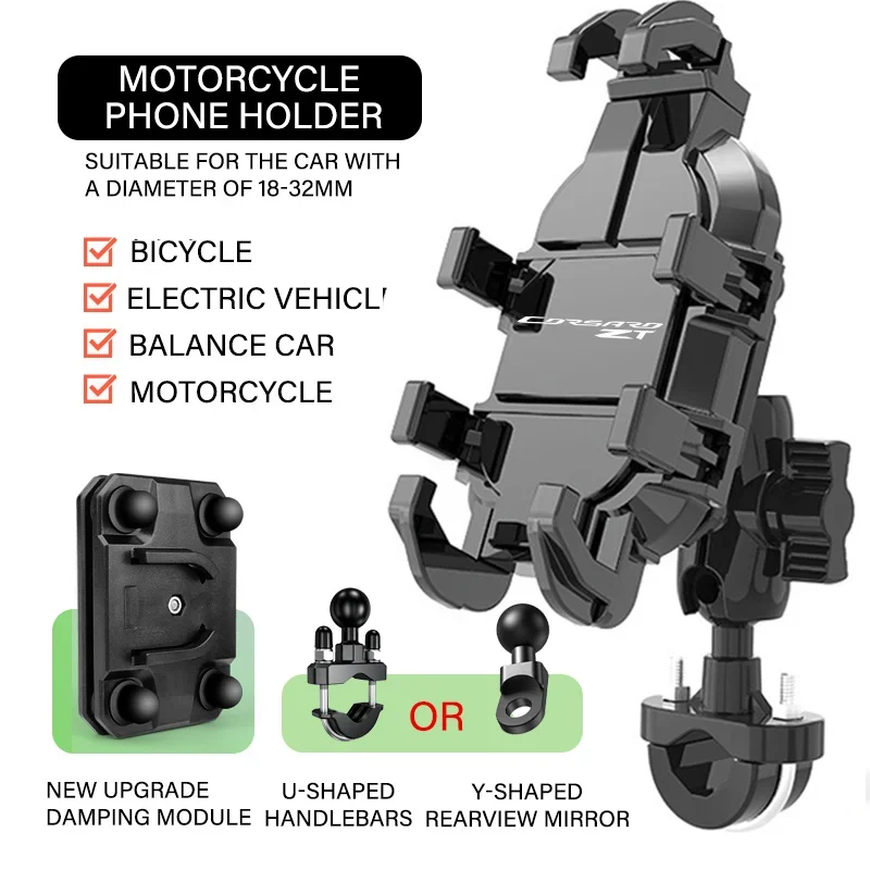 For Moto Morini X-CAPE 650 T/TS STR SCR  Corsaro ZZ ZT  4.7-7 inch Mobile Holder Motorcycle Riding Phone Stand GPS