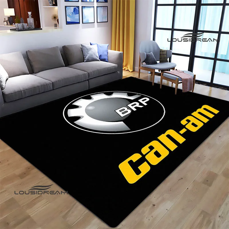 Can-AM motorcycle logo Printed Carpet Non -slip carpet anime rug kitchen mat carpets for living room bedroom decor Birthday Gift