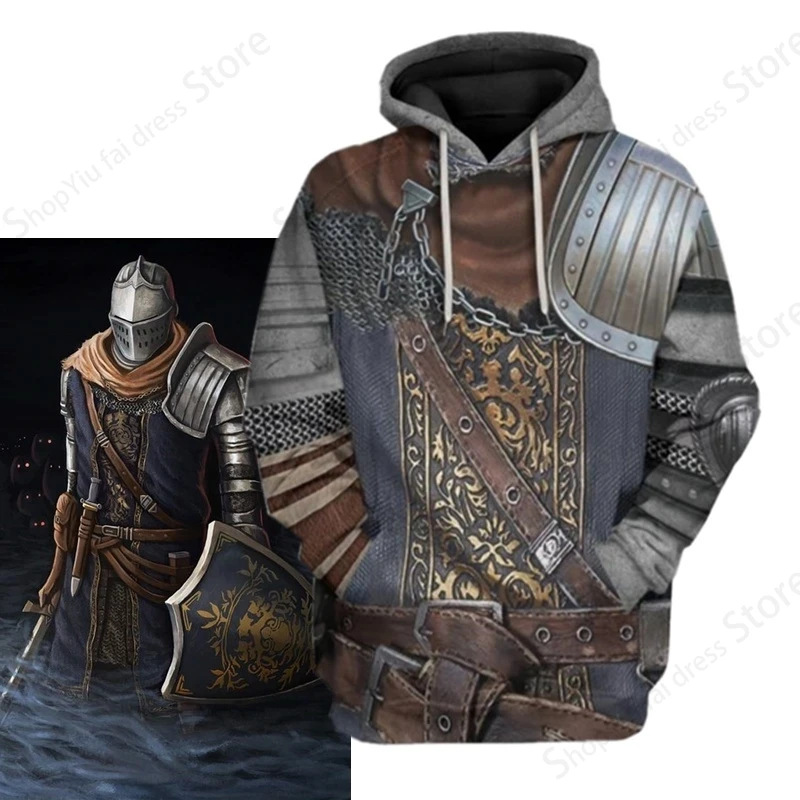 

Game Dark Souls 3d Print Graphic Hoodie Men Women Fashion Oversized Hoodies Boy Coat Women Sweat Men Clothes Armour Tracksuits