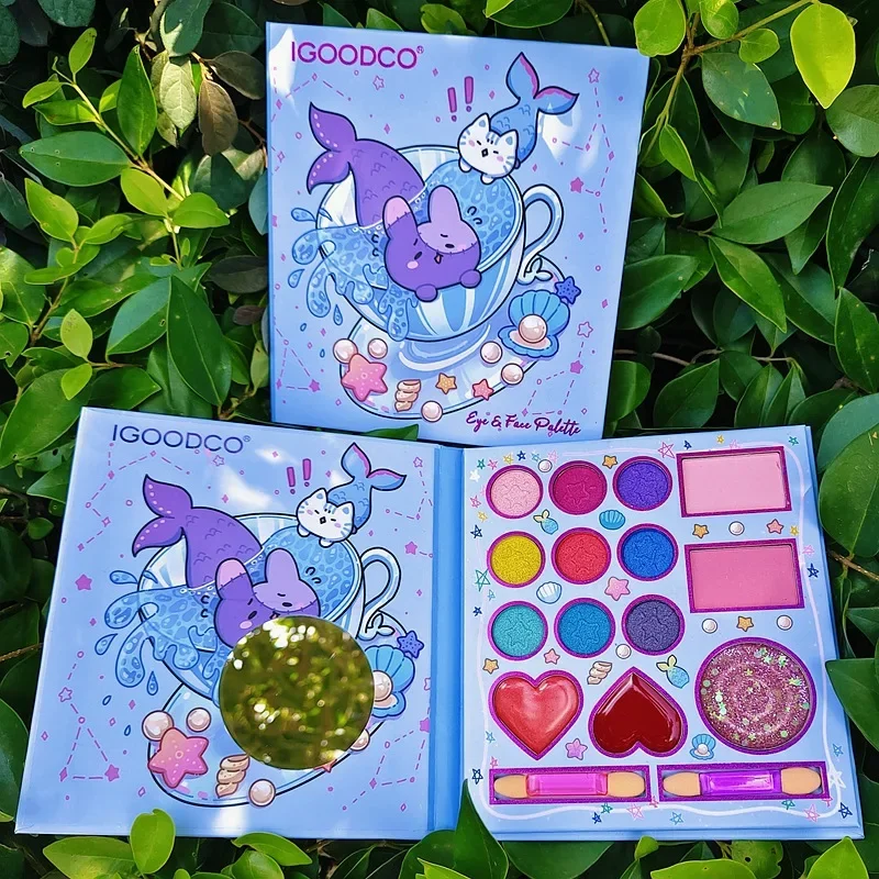 14/17 Farben Lidschatten-Palette Perle Matte Glitzer Pailletten Make-up-Palette Bühnen-Make-up-Palette