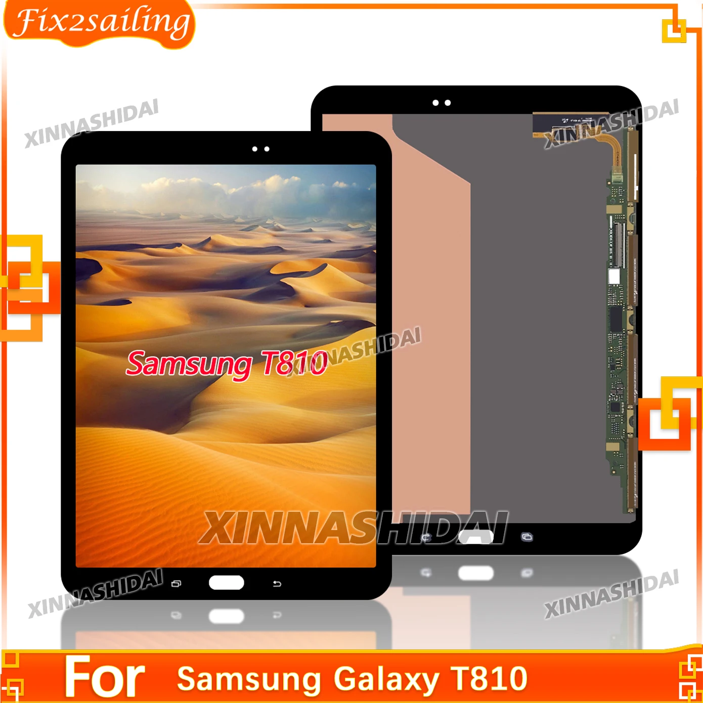 

High Quality Screen For Samsung Galaxy T810 LCD Display Touch Screen Digitizer for T810 LCD Replacement Parts