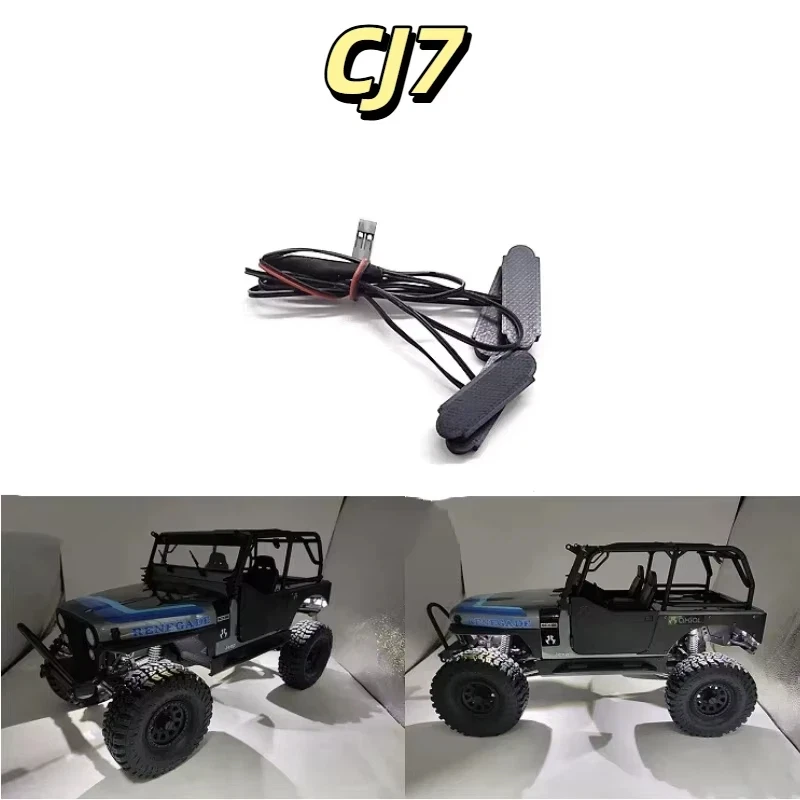 

Rc Wheel Arch Lights For Axial Cj7 Scx10 Iii 1 10 Scale Rc Crawler Simulation Jeep Upgrade Accessory Sy Rl