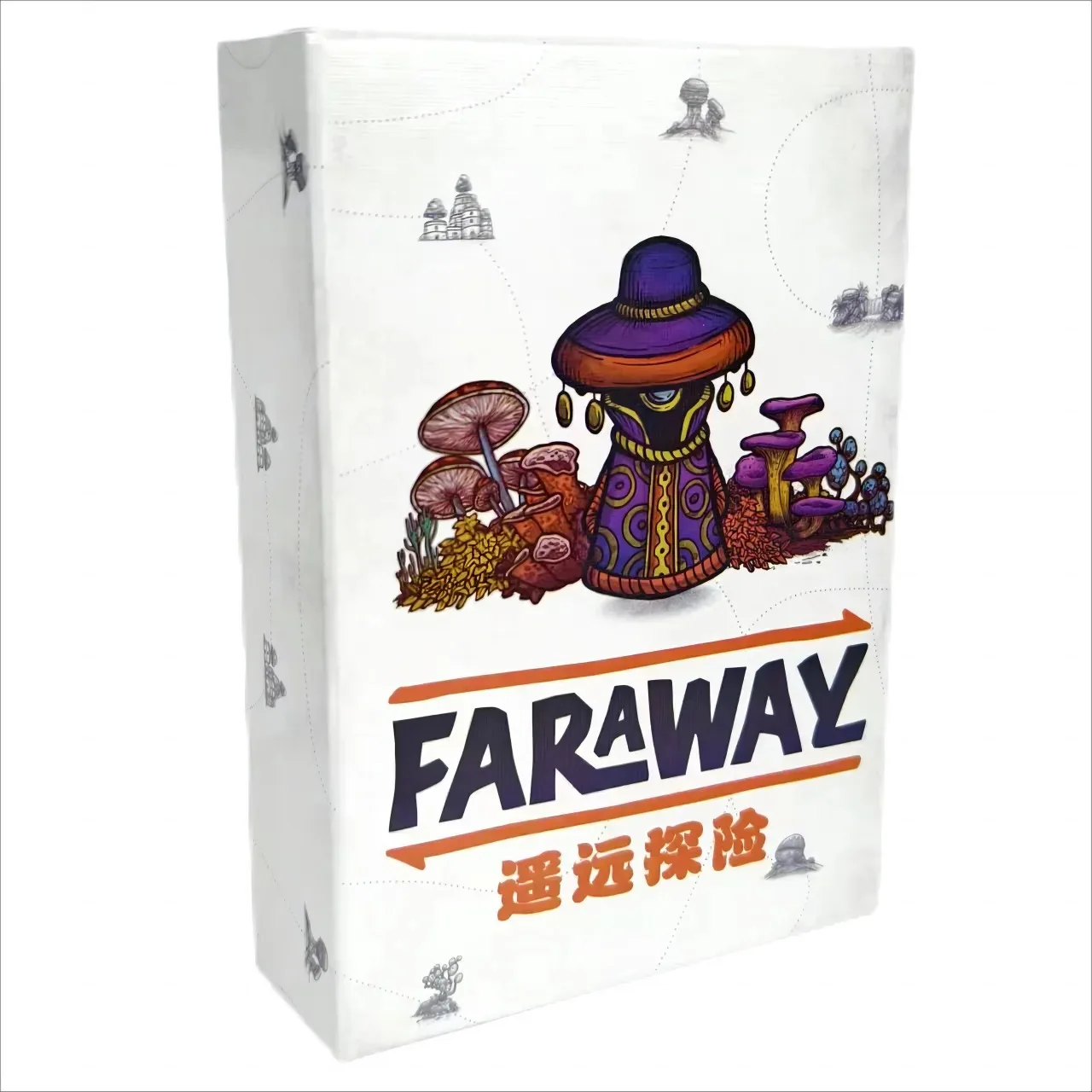 Faraway Alola Remote Adventure Board Game Card Party Woolen Adult Leisure Party Cards Board Games For Couples Friends Party Game