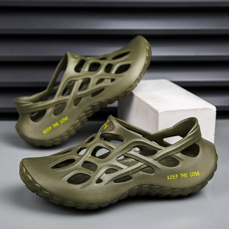 Men Summer Comfortable Breathable Sandals Outdoor Leisure Water Shoes for Hiking and Beach