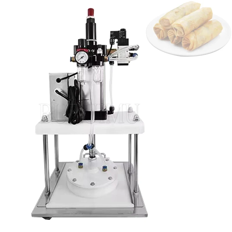 

Pneumatic Dough Press Machine Roti Chapati Flat Pancake Tortilla Making Machine with Different Pan Size