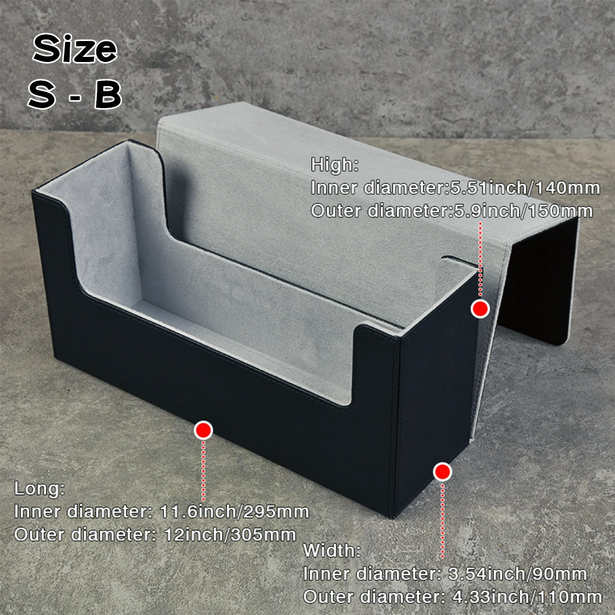PSA BGS CSG CGC SGC Graded Slab Guard Magnetic Holder Storage Case Box for Pokemon NBA TCG MTG Trading Sports Panini Topps Cards view 3