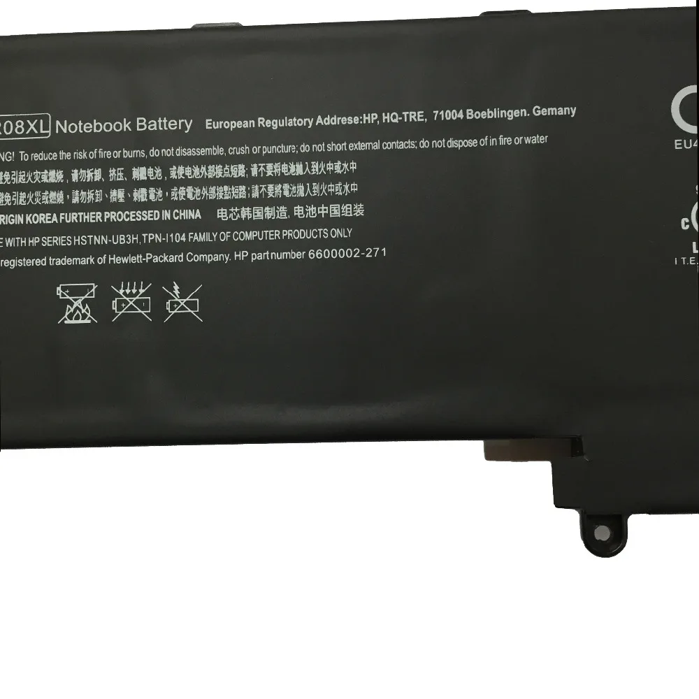 14,8 V 72WH новая Оригинальная батарея для ноутбука HP Envy 15-3000 660152-001